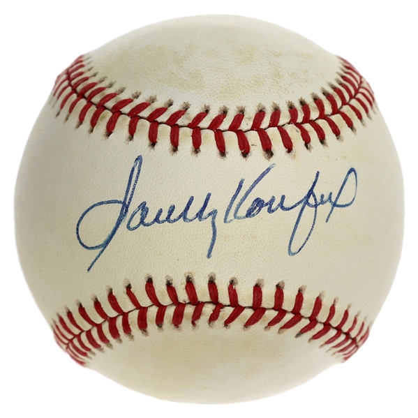 Sandy Koufax Signed Official National League Baseball (JSA)