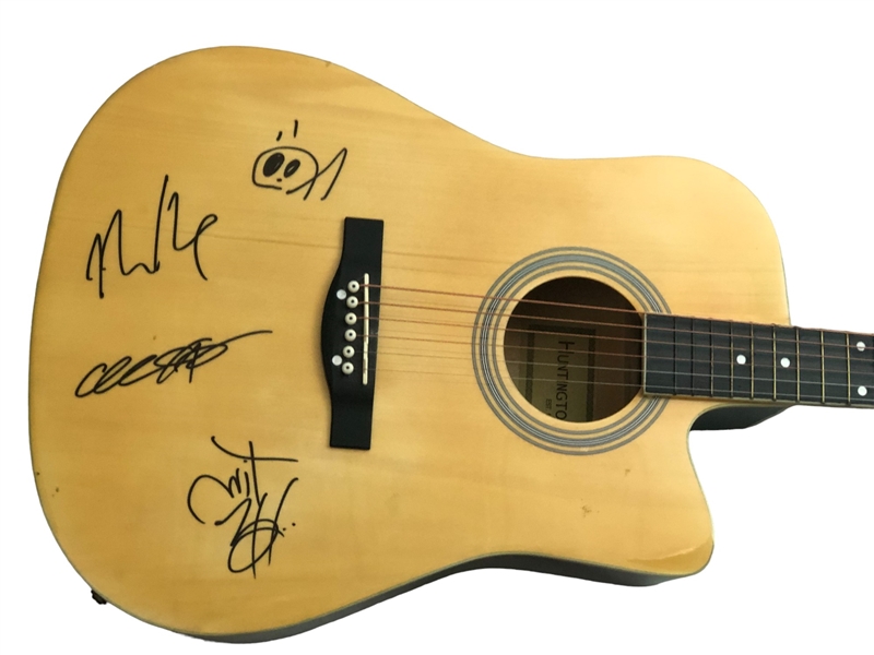 311 Group Signed Huntington Acoustic/Electric Guitar (Epperson/REAL LOA)