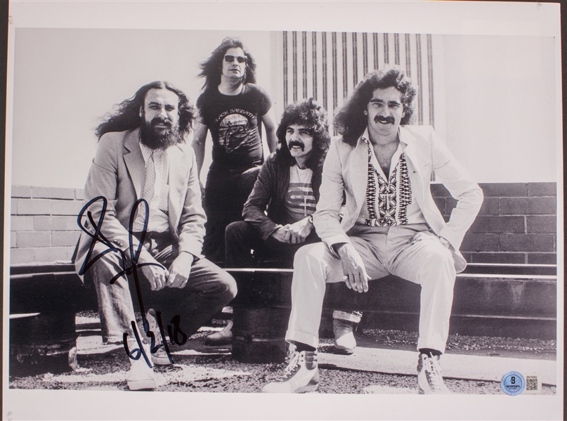 Black Sabbath: Bill Ward Signed 11" x 14" Photo (Beckett/BAS)	