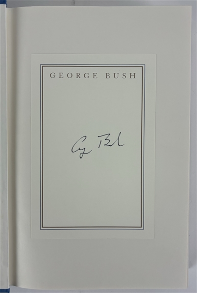 George Bush Signed "All The Best..." Hardcover Book (Third Party Guaranteed)