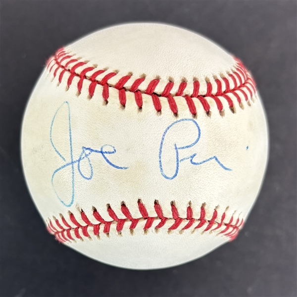 Joe Pesci c. 1990s Signed OAL Baseball (Third Party Guaranteed)