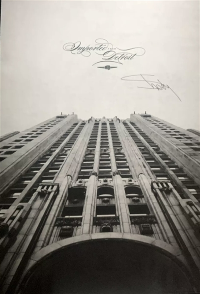 Eminem Signed Limited Edition "Imported from Detroit" 26" x 17" Over-Sized Poster (JSA)