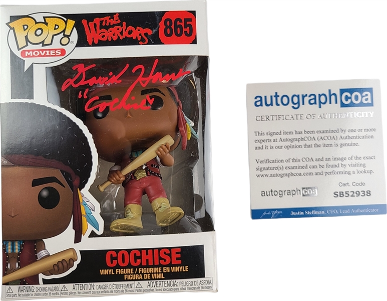 David Harris Signed "The Warriors" Funko Pop! (ACOA)