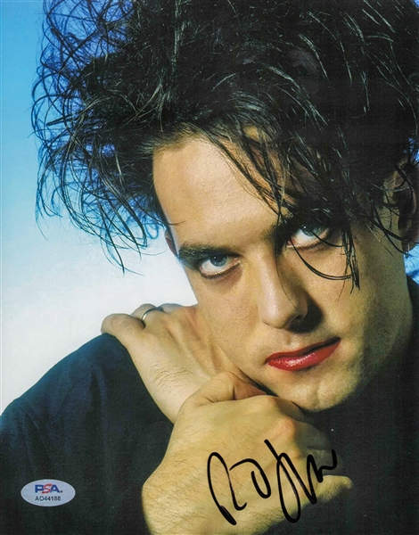 The Cure: Robert Smith Signed 8" x 10" Photo (PSA/DNA)