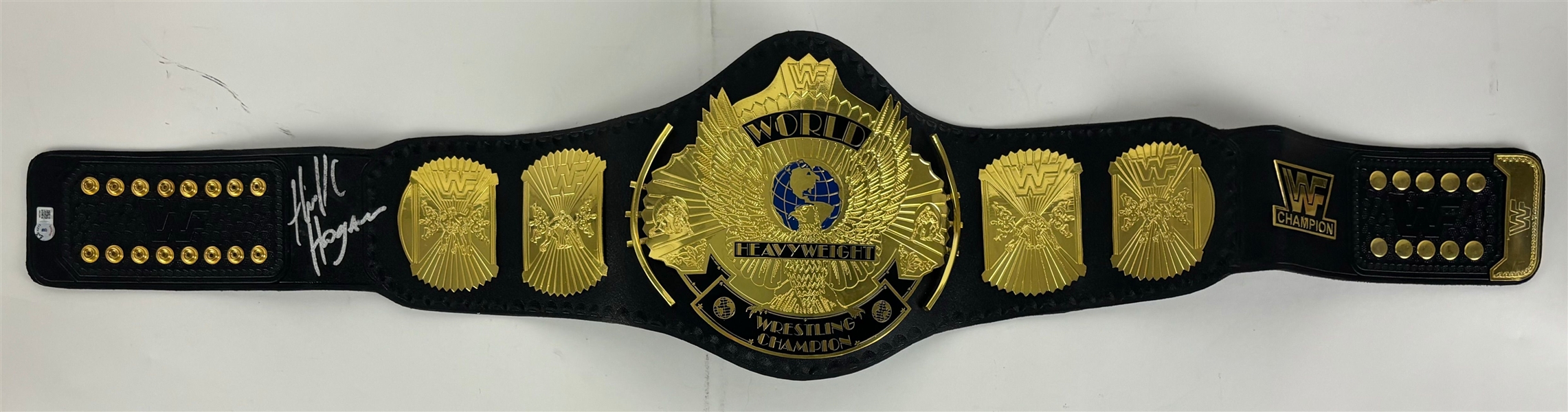 Hulk Hogan Signed WWF Championship Belt (Beckett/BAS)