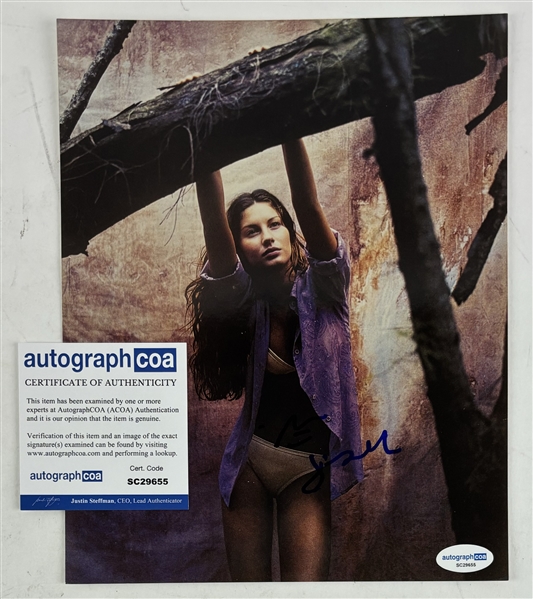 Gisele Bundchen Signed 8" x 10" Color Photo (ACOA)