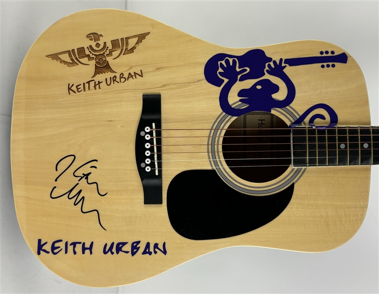 Keith Urban Signed Acoustic Guitar (PSA/DNA)