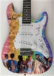 Pink Floyd: Nick Mason Signed Custom Graphics Guitar (JSA)