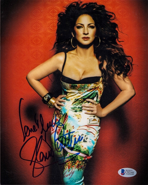 Gloria Estefan Signed 8" x 10" Photo (Beckett/BAS)