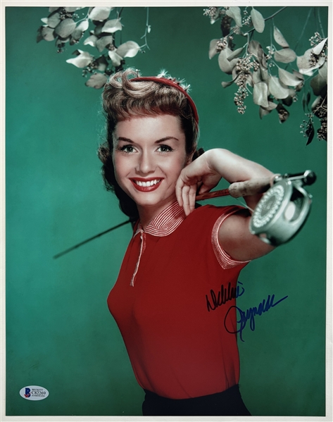 Debbie Reynolds Signed 11" x 14" Photo (Beckett/BAS) 