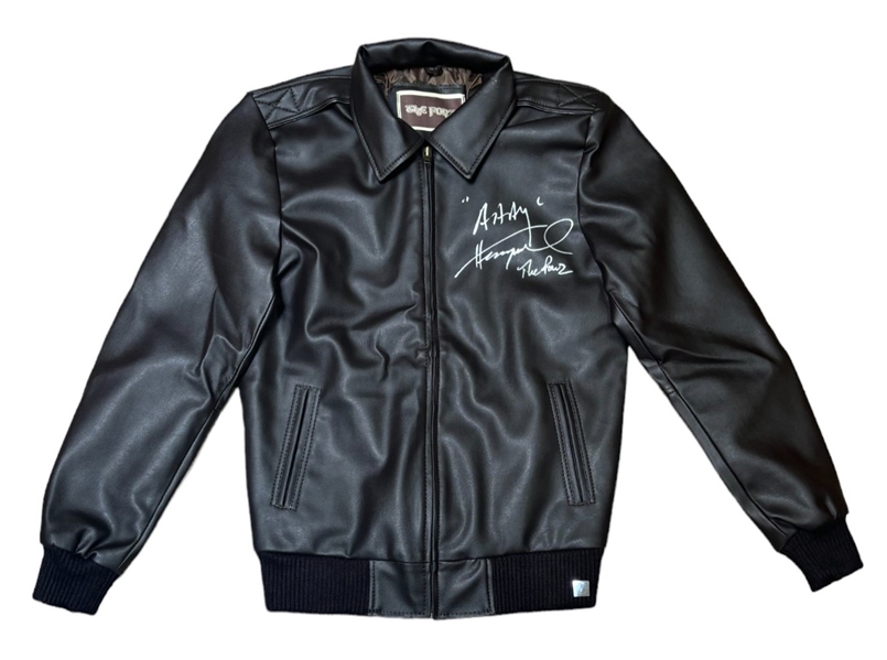 Happy Days: Henry Winkler Signed & Inscribed Fonzie Style Jacket (PSA/DNA LOA)