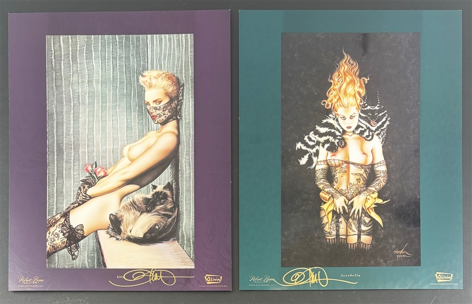 Olivia de Berardinis Lot of Four Signed 16" x 20" Prints (Third Party Guaranteed)