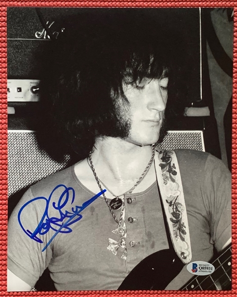 Deep Purple: Roger Glover Signed 8" x 10" Photo (Beckett/BAS)