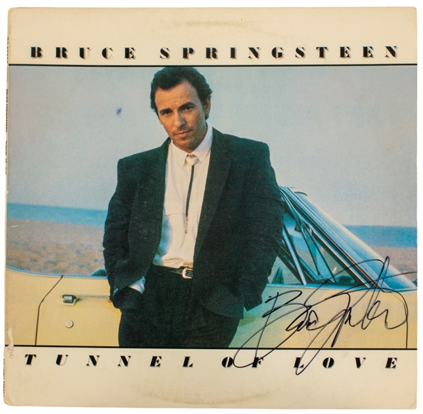 Bruce Springsteen Signed "Tunnel of Love" Album Cover (Epperson/REAL LOA)