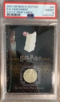 2007 Artbox Harry Potter Order of the Phoenix Dumbledores Army Parchment Screen Used Ltd. Ed. Prop Card  NM-MT 8 (PSA Encapsulated)