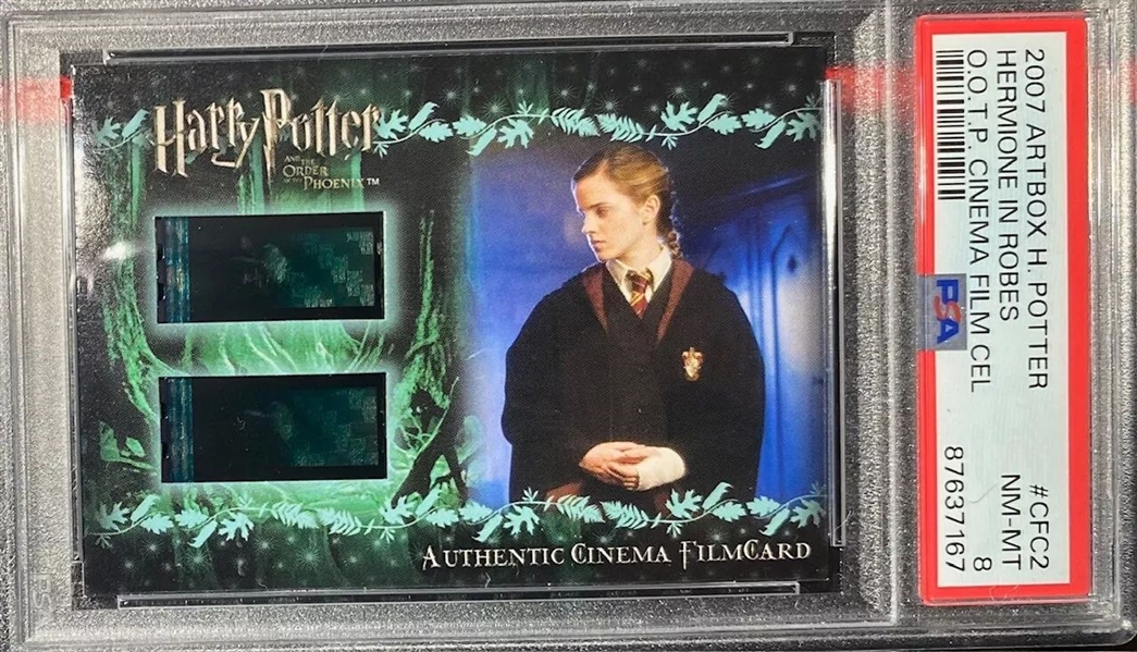 2007 Artbox Harry Potter O.O.T.P. Ltd. Ed. Original Cinema Trailer Used Film Cel Emma Watson w/ Voldemort Cel Image!  (PSA Encapsulated)