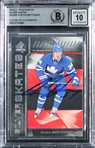 2016 SP Silver Skates #SSAM Auston Matthews Signed Rookie Card w/ Gem Mint 10 Auto! (Beckett/BAS Encapsulated)