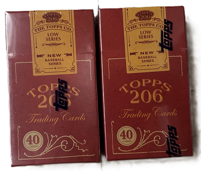 2023 Topps 206 / T-206 Low Series Lot of Two (2) Sealed 40 Card Boxes