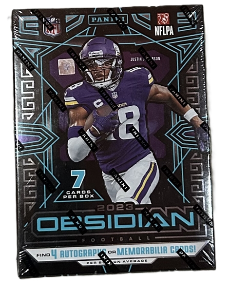 2023 Panini Obsidian Football Factory Sealed Hobby Box w/ Potential CJ Stroud Rookies! 