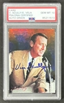 Vin Scully Signed Ltd. Ed. Edward Vela Artist Signature Trading Card #11 w/ Gem Mint 10 Auto! (PSA Encapsulated))