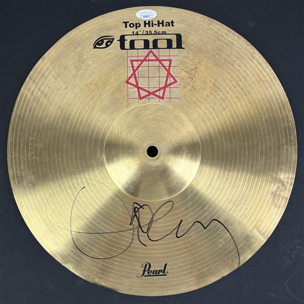 Tool: Danny Carey Signed 14" Symbol (JSA COA)