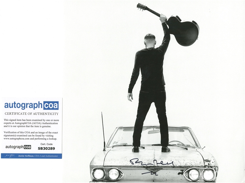 Bryan Adams Signed 12" x 12" Photo (ACOA)