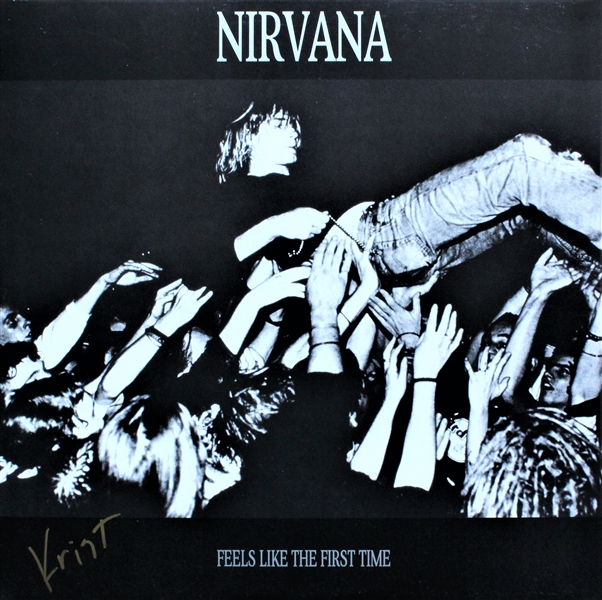 Nirvana: Krist Novoselic Signed Bootleg Album Cover (ACOA)