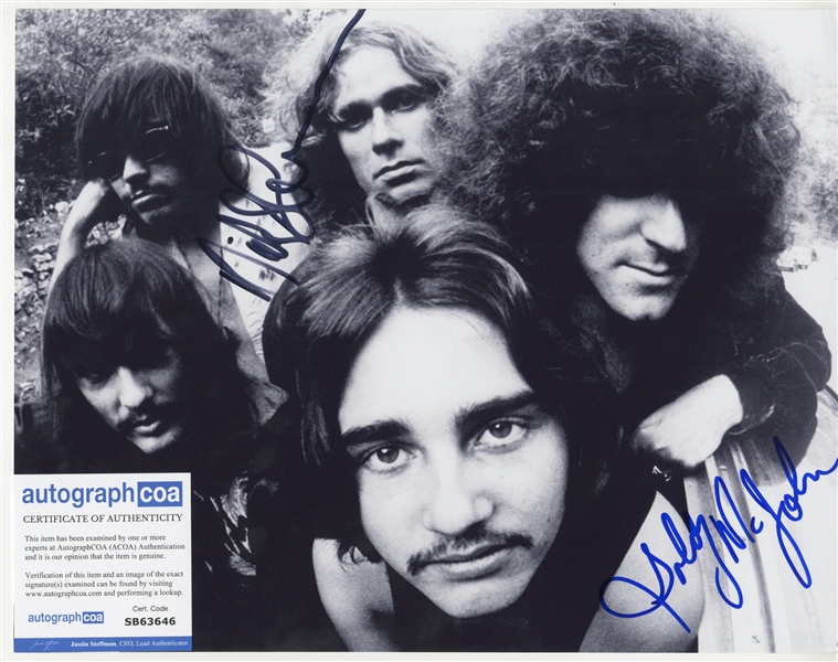 Steppenwolf: Lot of Two (2) Signed 11" x 14" Photos (ACOA)