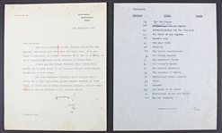 Sir Winston Churchill Signed Letter with Great Content RE: Publishing A Book (Beckett/BAS LOA)