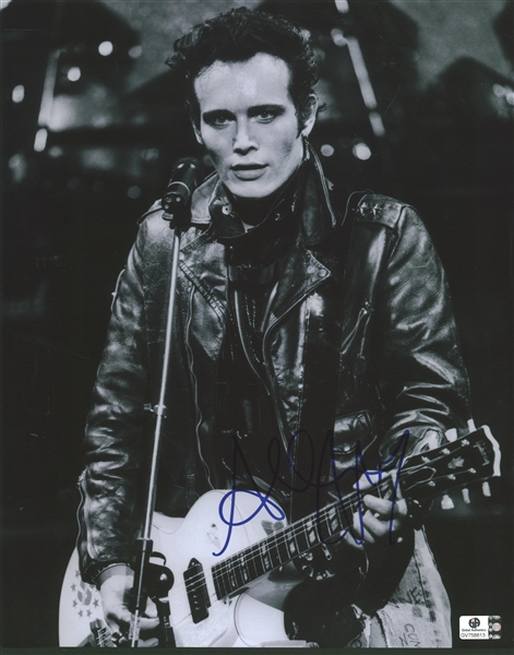 Adam Ant Signed 11" x 14" B&W Photograph (Third Party Guaranteed) 