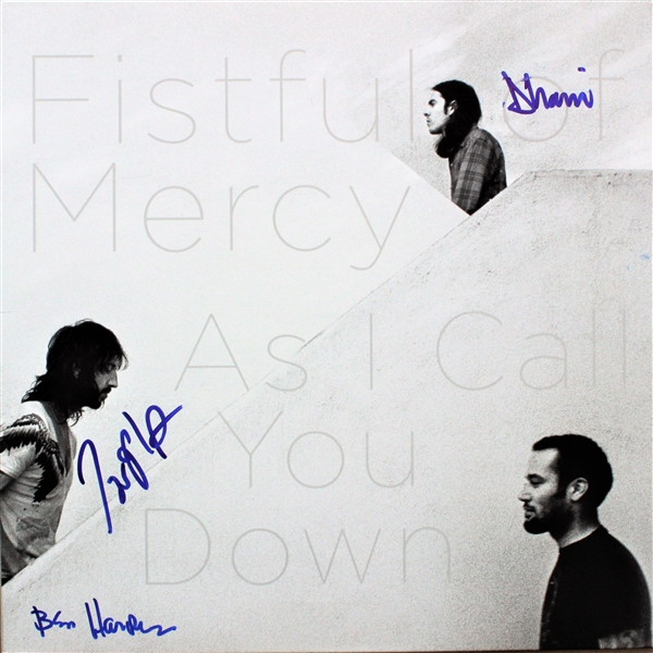 Fistful of Mercy Signed "As I Call You Down" Album Cover (ACOA)