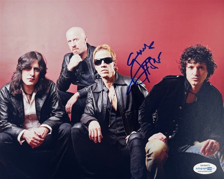 Gary Cherone Signed 8" x 10" Extreme Group Photograph (ACOA)