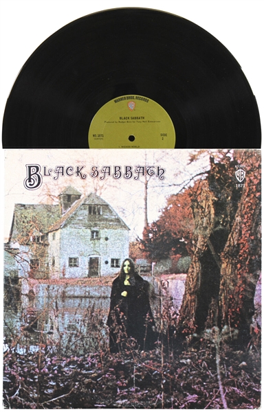 Black Sabbath RARE Group Signed Self-Titled Debut Album with All 4 Original Members (Epperson/REAL & Beckett/BAS LOAs)