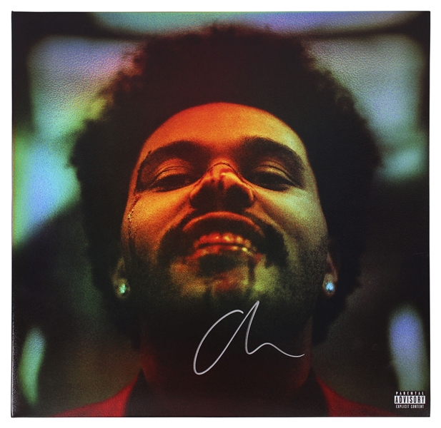 The Weeknd Signed "After Hours" Record Album (JSA COA)