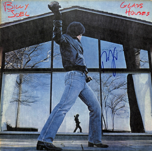 Billy Joel Signed "Glass Houses" Album Cover (Beckett/BAS)(Grad Collection)