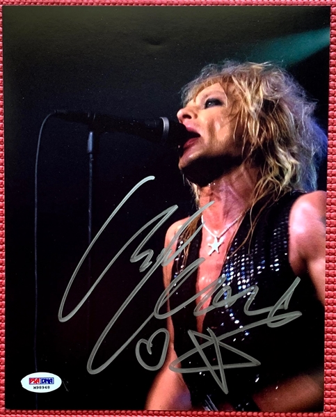 Michael Monroe Signed 8" x 10" Photo (PSA/DNA)