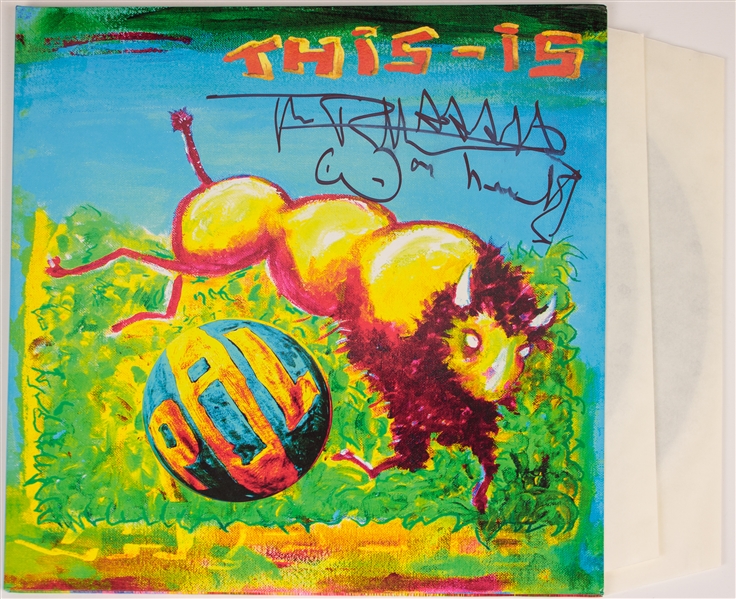 Public Image: John Lyndon / Johnny Rotten Signed "This Is Pil" Album Cover (Beckett/BAS)