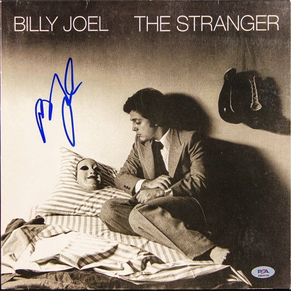 Billy Joel Signed "The Stranger" Album Cover (PSA/DNA)