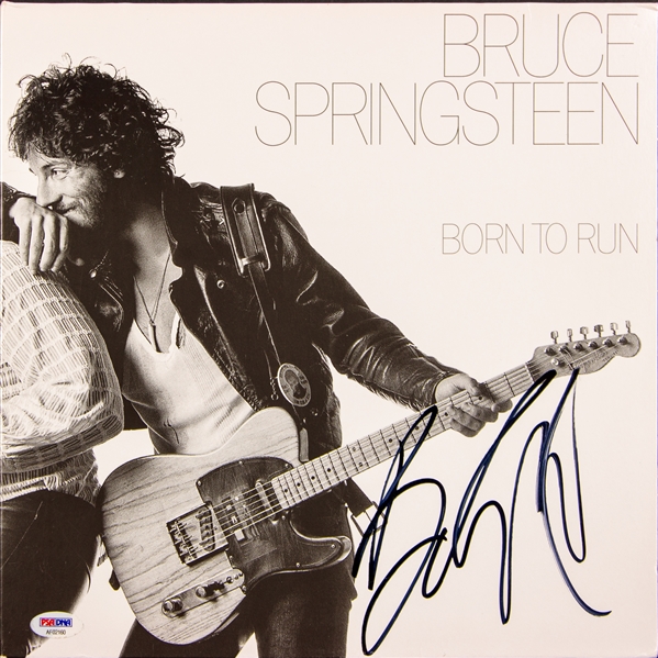 Bruce Springsteen Signed "Born to Run" Album Cover (PSA/DNA LOA)