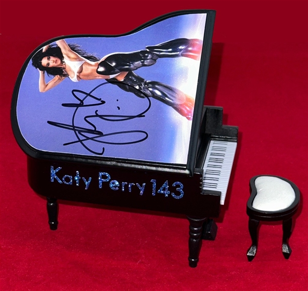 Katy Perry Signed Custom Mini Grand Piano Featuring Her Latest Album 143  (Third Party Guaranteed)