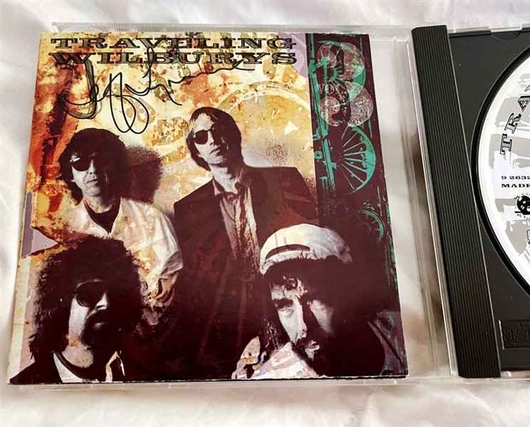 Jeff Lynne In-Person Signed "The Traveling Wilburys Vol. 3" CD (Third Party Guarantee)   