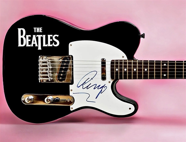 BEATLES: Ringo Starr Signed Telecaster Guitar (Caiazzo & Perry Cox)