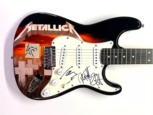 Metallica: Group Signed Electric Guitar (JSA)