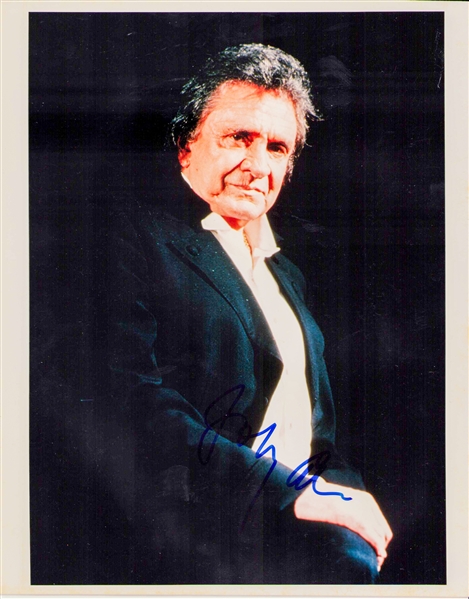 Johnny Cash Signed 8" x 10" Photograph (PSA/DNA LOA)