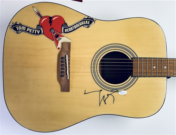  Tom Petty Signed Custom Acoustic Guitar (JSA)