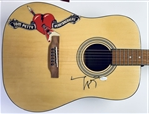  Tom Petty Signed Custom Acoustic Guitar (JSA)