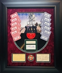  "Rat Pack" Custom Framed Signature Display (5/Sigs) (JSA)