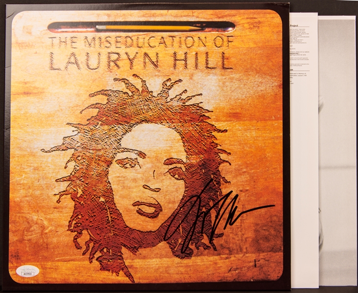 Lauryn Hill Signed "The Miseducation of Lauren Hill" Album Cover (JSA)