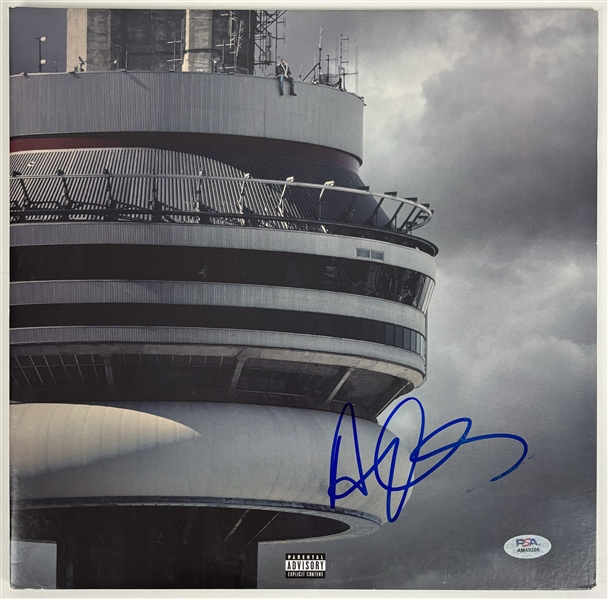 Drake Signed "Views" Record Album Cover (PSA/DNA)