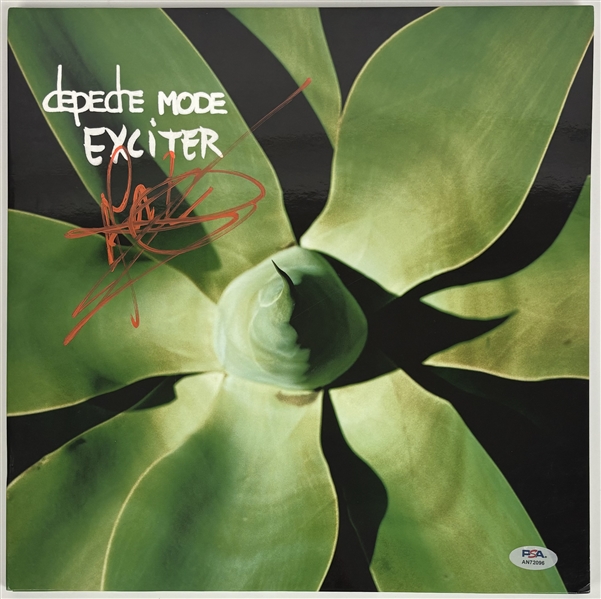 Depeche Mode: Martin Gore "Exciter" Album Cover (PSA/DNA)